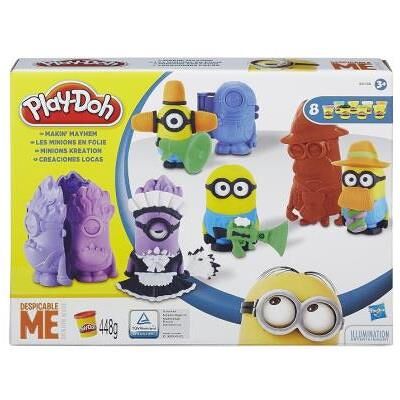 Hasbro b0498eu4 - play doh minions création, 8 boîtes multicolore Hasbro b0498eu4 - play doh minions création, 8 boîtes multicolore