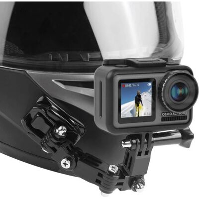 Générique Pour Caméra OSMO d'action Casque de moto menton Support Bouton Turntable Mont Cam Générique Pour Caméra OSMO d'action Casque de moto menton Support Bouton Turntable Mont Cam