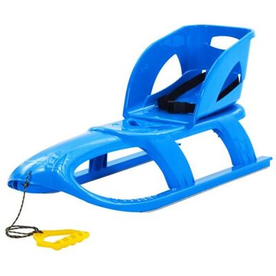 Traîneau bleu vidaXL avec siège - Type de traîneau Traîneau bleu vidaXL avec siège - Type de traîneau