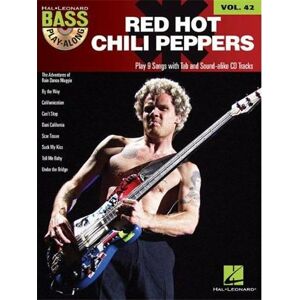 Red Hot Chili Peppers Bass Play-Along Vol.42 + Cd Topnews Red Hot Chili Peppers Bass Play-Along Vol.42 + Cd Topnews