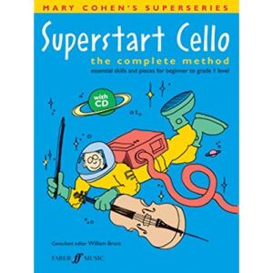 Méthodes et pédagogie FABER MUSIC COHEN M / BRUCE W - SUPERSTART CELLO + CD - CELLO Violoncelle Méthodes et pédagogie FABER MUSIC COHEN M / BRUCE W - SUPERSTART CELLO + CD - CELLO Violoncelle