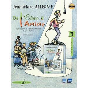 BILLAUDOT DE L'ELEVE A L'ARTISTE VOL.3 - ELEVE +CD BILLAUDOT DE L'ELEVE A L'ARTISTE VOL.3 - ELEVE +CD
