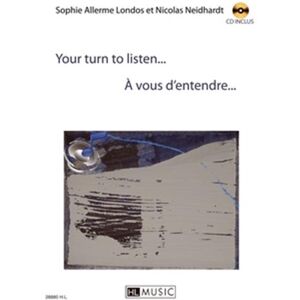 Hl Music Allerme Londos/Neidhardt - A Vous D'Entendre +Cd Hl Music Allerme Londos/Neidhardt - A Vous D'Entendre +Cd
