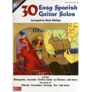 CHERRY LANE 30 EASY SPANISH GUITAR SOLOS +CD CHERRY LANE 30 EASY SPANISH GUITAR SOLOS +CD
