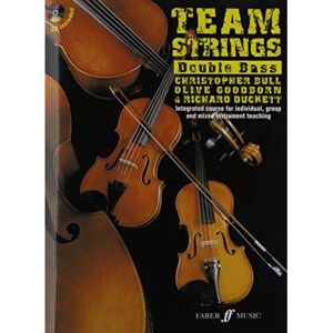 Méthodes et pédagogie FABER MUSIC DUCKETT BULL / GOODBORN - TEAM STRINGS + CD - DOUBLE BASS Contrebasse Méthodes et pédagogie FABER MUSIC DUCKETT BULL / GOODBORN - TEAM STRINGS + CD - DOUBLE BASS Contrebasse