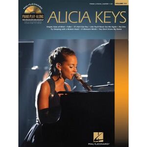 Piano Play-Along Vol.117 Alicia Keys + Cd Piano Play-Along Vol.117 Alicia Keys + Cd