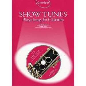 music sales Guest Spot: Show Tunes Playalong For Clarinet + Cd music sales Guest Spot: Show Tunes Playalong For Clarinet + Cd