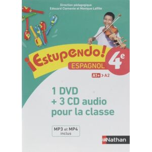 Nathan Estupendo 4è Coffret CD + DVD Classe 2017 Nathan Estupendo 4è Coffret CD + DVD Classe 2017