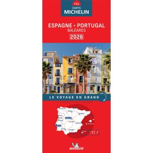 MICHELIN Carte Nationale Espagne, Portugal 2026 MICHELIN Carte Nationale Espagne, Portugal 2026