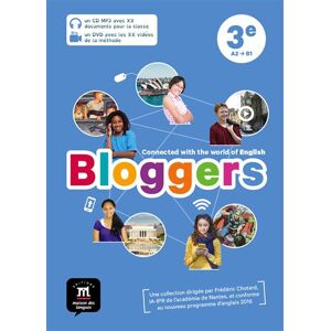 Maison Des Langues Bloggers 3e - Pack CD + DVD Maison Des Langues Bloggers 3e - Pack CD + DVD