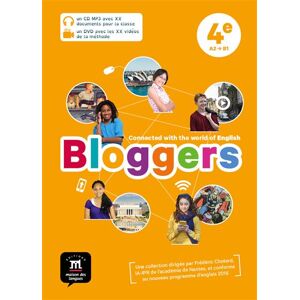 Maison Des Langues Bloggers 4e - Pack CD + DVD Maison Des Langues Bloggers 4e - Pack CD + DVD