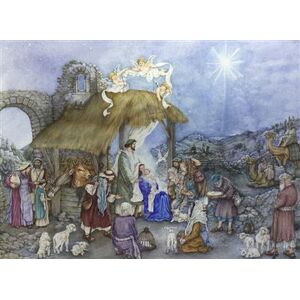 Minedition Eds Calendrier de l'Avent religieux - L'Espoir de Noël - Campinoti Minedition Eds Calendrier de l'Avent religieux - L'Espoir de Noël - Campinoti