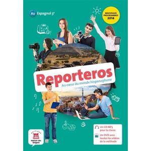 Maison Des Langues Reporteros 3e - Pack CD + DVD Maison Des Langues Reporteros 3e - Pack CD + DVD