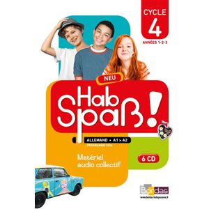 Bordas Hab Spaß ! Neu Allemand Cycle 4 2017 Matériel audio collectif Bordas Hab Spaß ! Neu Allemand Cycle 4 2017 Matériel audio collectif