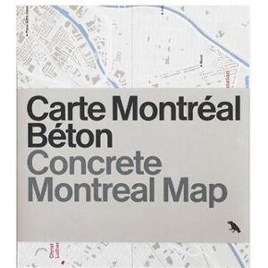 Blue Crow Carte montréal béton / concrete montreal map Blue Crow Carte montréal béton / concrete montreal map