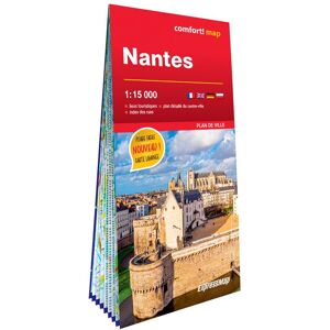 Expressmap Nantes 1/15.000 (carte grand format laminée - plan de ville) Expressmap Nantes 1/15.000 (carte grand format laminée - plan de ville)