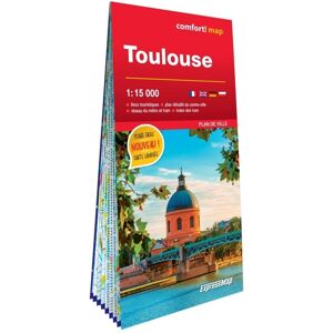 Expressmap Toulouse 1/15.000 (carte grand format laminée - plan de ville) Expressmap Toulouse 1/15.000 (carte grand format laminée - plan de ville)