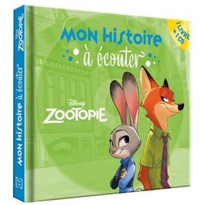 Hachette Disney ZOOTOPIE - Mon histoire à écouter - L'histoire du film - Livre CD - Disney Hachette Disney ZOOTOPIE - Mon histoire à écouter - L'histoire du film - Livre CD - Disney