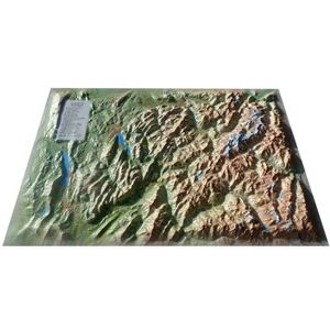 3dmap Carte en relief du mont blanc et sa region 3dmap Carte en relief du mont blanc et sa region