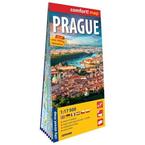 Expressmap Prague 1/17.500 (carte grand format laminée - plan de ville) Expressmap Prague 1/17.500 (carte grand format laminée - plan de ville)