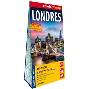 Expressmap Londres 1/17.500 (carte grand format laminée - plan de ville) Expressmap Londres 1/17.500 (carte grand format laminée - plan de ville)