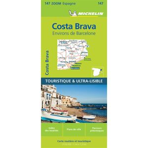 MICHELIN Carte Zoom Costa Brava, Environs de Barcelone MICHELIN Carte Zoom Costa Brava, Environs de Barcelone