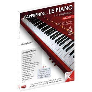 F2m Editions J'apprends le piano tout simplement vol 1 + cd F2m Editions J'apprends le piano tout simplement vol 1 + cd