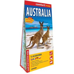 Expressmap Australie 1/4.250.000 (carte grand format laminée). Australia Expressmap Australie 1/4.250.000 (carte grand format laminée). Australia