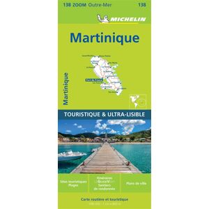 MICHELIN Carte Zoom Martinique MICHELIN Carte Zoom Martinique