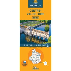 MICHELIN Carte Régionale Centre - Val de Loire 2026 MICHELIN Carte Régionale Centre - Val de Loire 2026