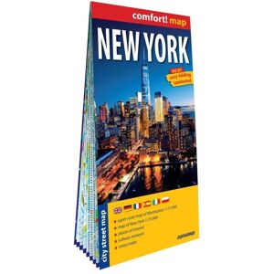 Expressmap New York 1/75.000, 1/15.000 (carte grand format laminée - plan de ville) Expressmap New York 1/75.000, 1/15.000 (carte grand format laminée - plan de ville)