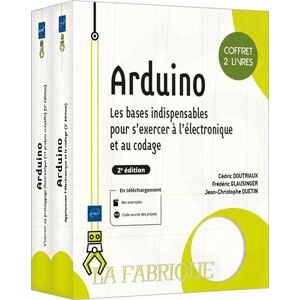 Eni Editions Arduino - Coffret de 2 livres Eni Editions Arduino - Coffret de 2 livres