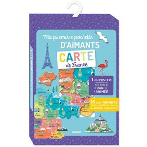 Auzou Philippe Eds Ma pochette d'aimants - CARTE DE FRANCE Auzou Philippe Eds Ma pochette d'aimants - CARTE DE FRANCE