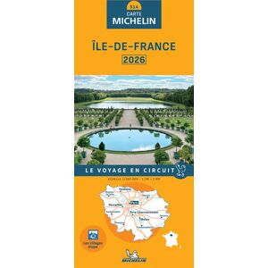 MICHELIN Carte Régionale Ile-de-France 2026 MICHELIN Carte Régionale Ile-de-France 2026