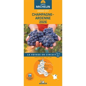 MICHELIN Carte Régionale Champagne-Ardenne 2026 MICHELIN Carte Régionale Champagne-Ardenne 2026