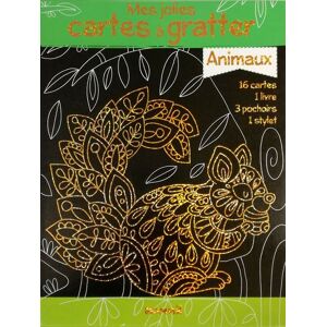 Hemma Mes jolies cartes à gratter Animaux Hemma Mes jolies cartes à gratter Animaux