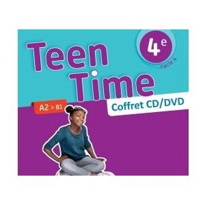 Hachette Education Teen Time anglais cycle 4 / 4e - Coffret CD/DVD classe - éd. 2017 Hachette Education Teen Time anglais cycle 4 / 4e - Coffret CD/DVD classe - éd. 2017
