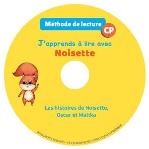 Nathan J'apprends à lire avec Noisette - Les 60 histoires de Noisette, Oscar et Malika - CD audio CP 2018 Nathan J'apprends à lire avec Noisette - Les 60 histoires de Noisette, Oscar et Malika - CD audio CP 2018