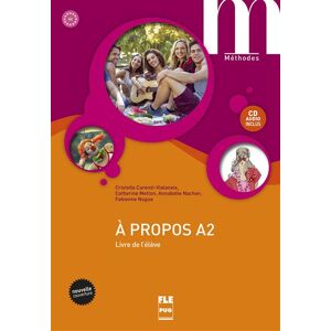 Presses Universitaires Grenoble A propos a2-livre eleve+cd- nvelle couv Presses Universitaires Grenoble A propos a2-livre eleve+cd- nvelle couv