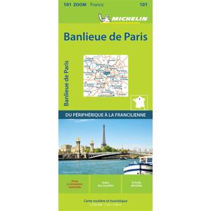 MICHELIN Carte Zoom Banlieue de Paris MICHELIN Carte Zoom Banlieue de Paris