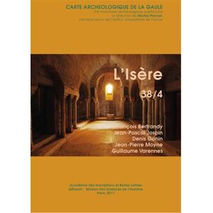 Academie Inscriptions Belles Lettres Carte archéologique de la Gaule 38/4 Academie Inscriptions Belles Lettres Carte archéologique de la Gaule 38/4