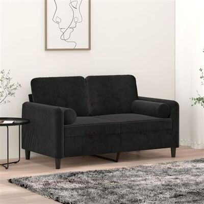 Canapé en velours 2 places avec coussins - Sofa - Design moderne Canapé en velours 2 places avec coussins - Sofa - Design moderne
