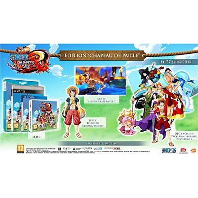 Logithéque One Piece Unlimited World Red Edition Chapeau de Paille PS Vita Logithéque One Piece Unlimited World Red Edition Chapeau de Paille PS Vita