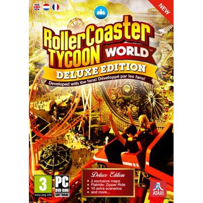Atari Roller Coaster Tycoon World Edition Deluxe PC Atari Roller Coaster Tycoon World Edition Deluxe PC