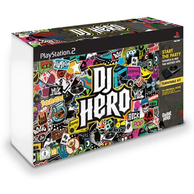 Activision Blizzard DJ Hero + platine pour PS2 Activision Blizzard DJ Hero + platine pour PS2