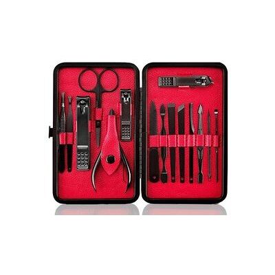 1 set pince à ongles en acier inoxydable coupe ongles décoration ciseaux pince à épiler couteau manucure 1 set pince à ongles en acier inoxydable coupe ongles décoration ciseaux pince à épiler couteau manucure