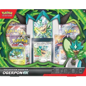 Pokemon Cartes à collectionner Pokémon Coffret Premium Ogerpon Ex Multicolore Pokemon Cartes à collectionner Pokémon Coffret Premium Ogerpon Ex Multicolore