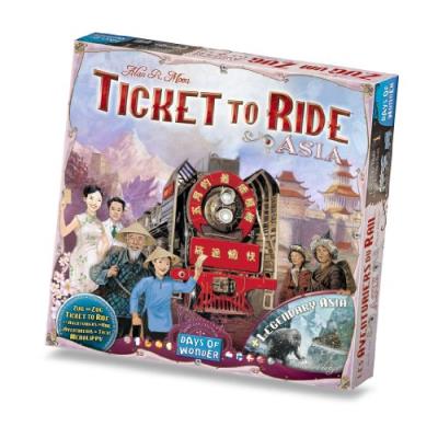 Asmodee Days Of Wonder - Les Aventuriers du Rail - Asie (Extension du jeu) Asmodee Days Of Wonder - Les Aventuriers du Rail - Asie (Extension du jeu)
