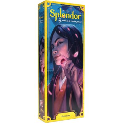 Jeu de stratégie Splendor Le soleil ne se couche jamais Extension Asmodee Multicolore Jeu de stratégie Splendor Le soleil ne se couche jamais Extension Asmodee Multicolore