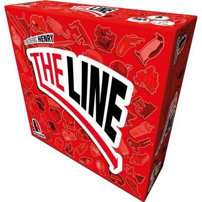 Jeu d’ambiance The Line Asmodee Multicolore Jeu d’ambiance The Line Asmodee Multicolore